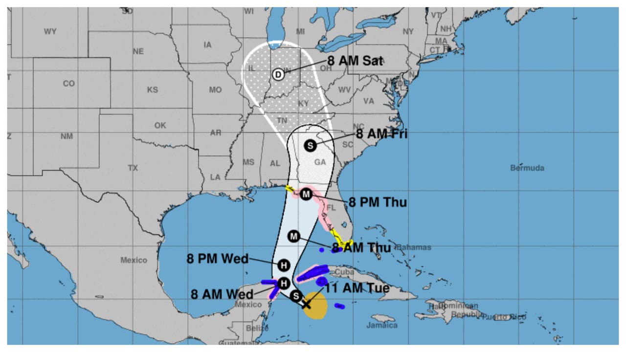 Emergencia se extiende a 61 de los 67 condados de Florida por tormenta Helene