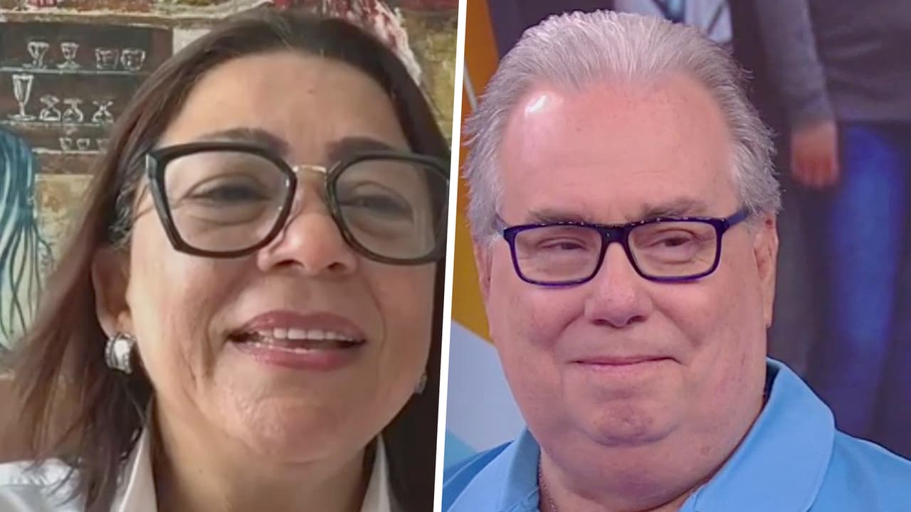 El emotivo reencuentro de Evelyn Bozón Pappa con el agente que la ayudó a salir de una cárcel en EEUU