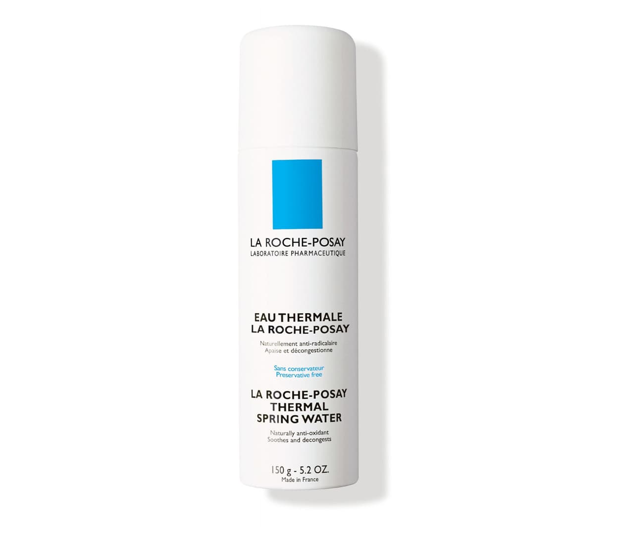 Thermal Spring Water Essential, La Roche Posay, $13 dólares. Esta agua termal no solo refresca e hidrata la piel en la oficina, el avión o en ambientes muy secos. También, sirve para desmaquillarte y fija el maquillaje. Además, mejora la cicatrización, calma rozaduras, rojeces y si te pica algún insecto tiene efecto calmante. Sus antioxidantes combaten el envejecimiento. Si lo aplicas después de una quemadura de sol alivia al instante
