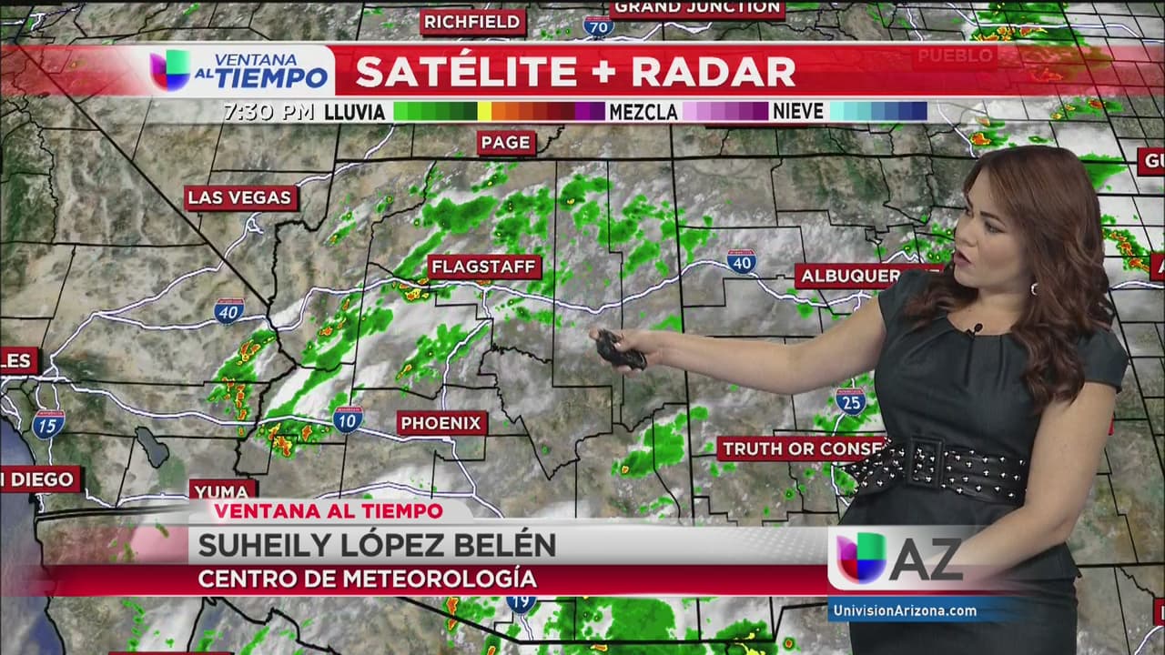 Regresan las tormentas monzónicas a Arizona