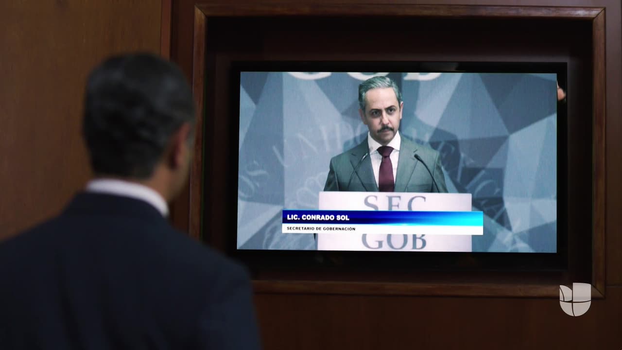 Conrado anunció con entusiasmo el golpe dado contra el narcotraficante.