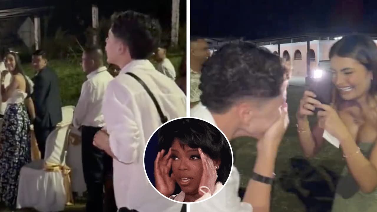 Influencer interrumpe una boda para “hacerse el gracioso” y desata la furia de TikTok