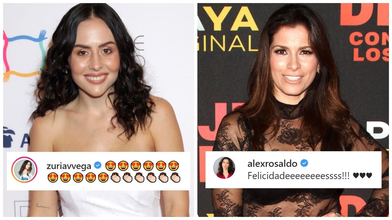 Así como Zuria Vega y Alessandra Rosaldo no dejaron pasar la oportunidad de felicitarlos.
<br>