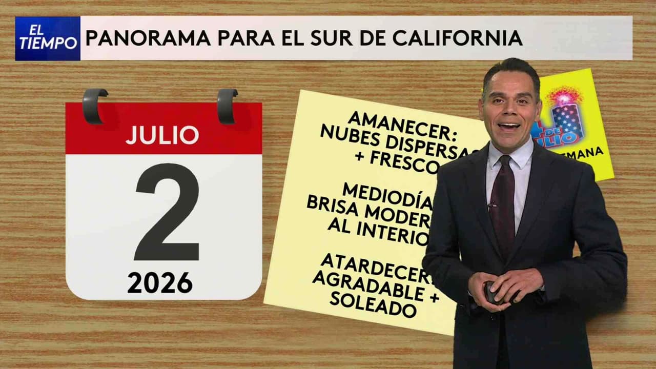 Pronóstico del tiempo hoy en Los Ángeles: Cielos despejados con tarde soleada; el termómetro alcanzará 79 °F