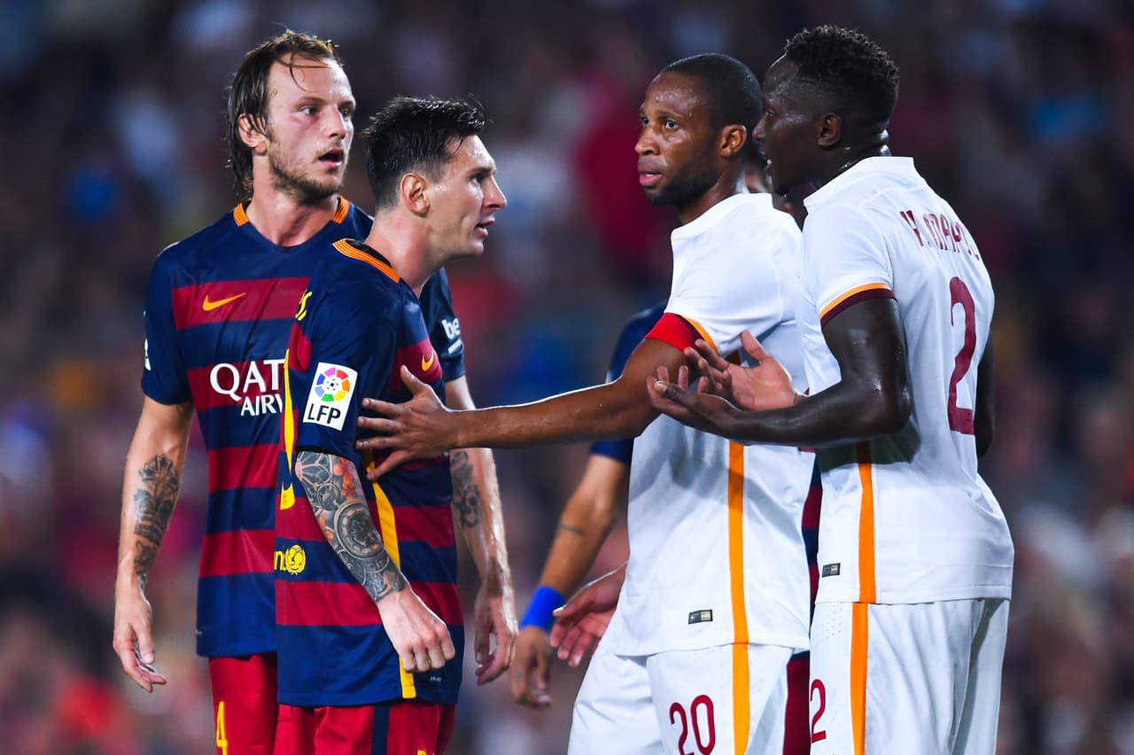 24 de Noviembre: Barcelona recibe a la Roma en un partido con pasado para dos jugadores, pues en la pretemporada Lionel Messi tuvo roces con Mapou durante el partido por el trofeo Joan Gamper.