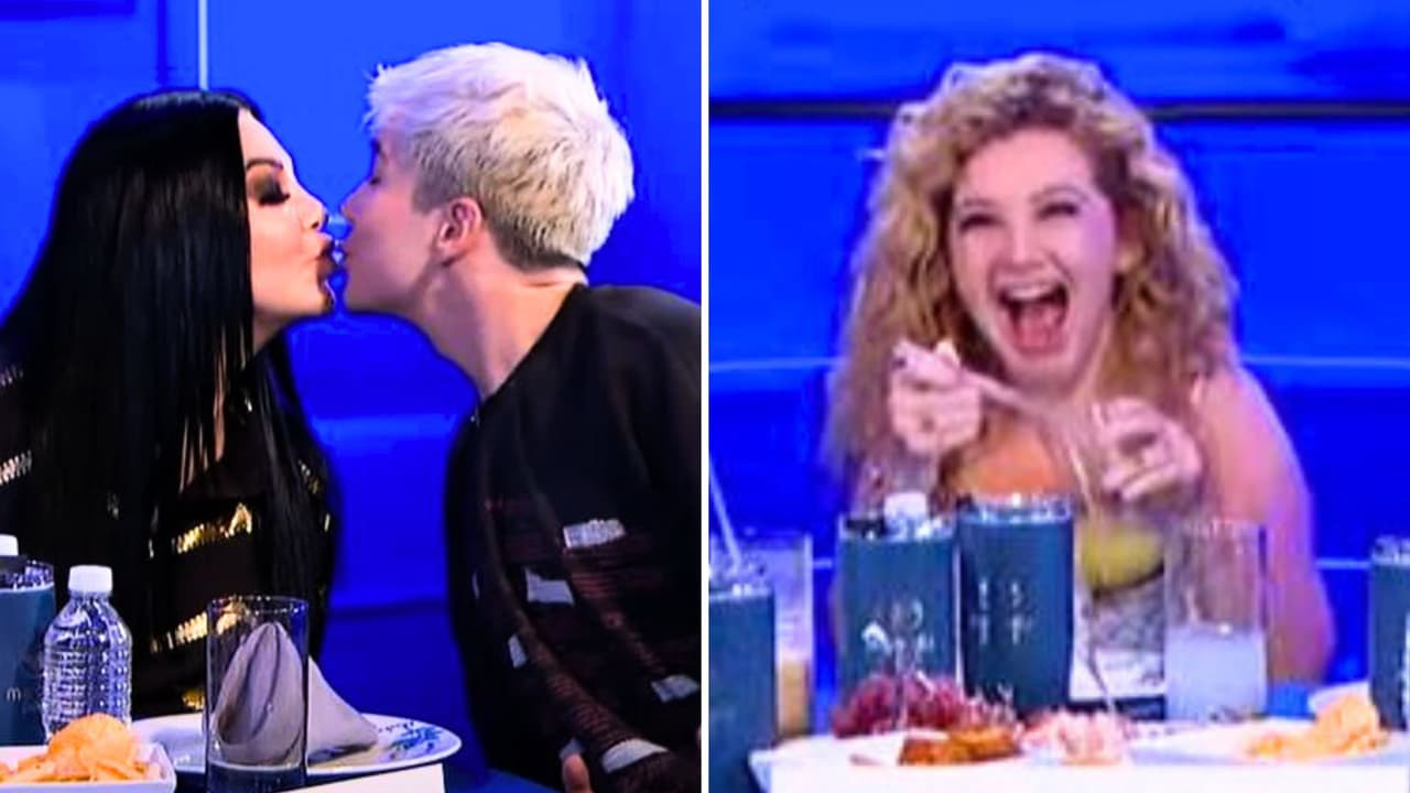 Tras beso con Gala, hermano de Briggitte besa a otra integrante del Team Mar frente a su hermana