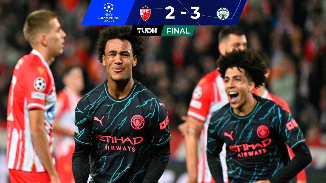 Resumen | Manchester City sufre, pero mantiene la perfección en grupos