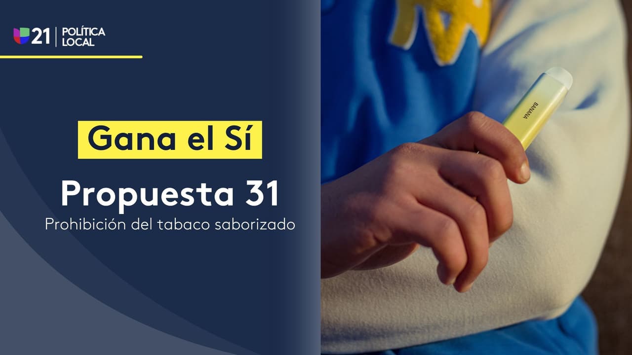 Elecciones de medio término: Gana el sí a la Propuesta 31, que prohíbe la venta del tabaco saborizado