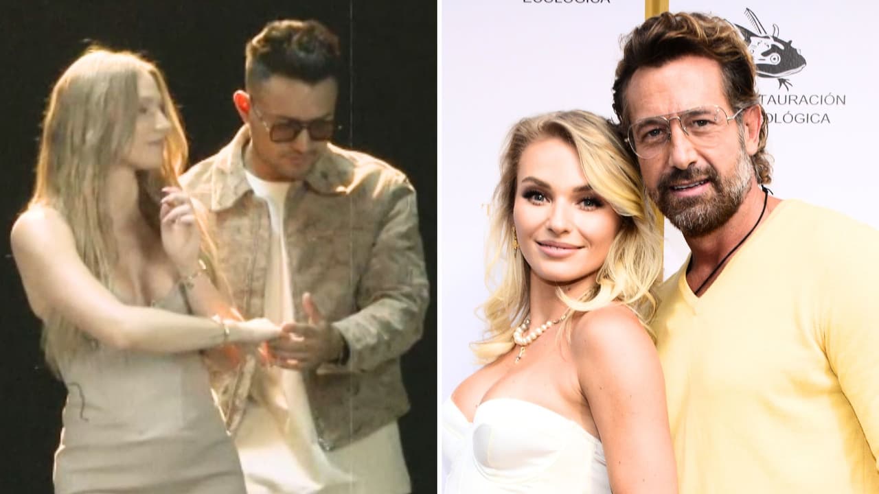Tras rumores de reconciliación con Gabriel Soto, Irina Baeva aparece muy juntita con cantante en video