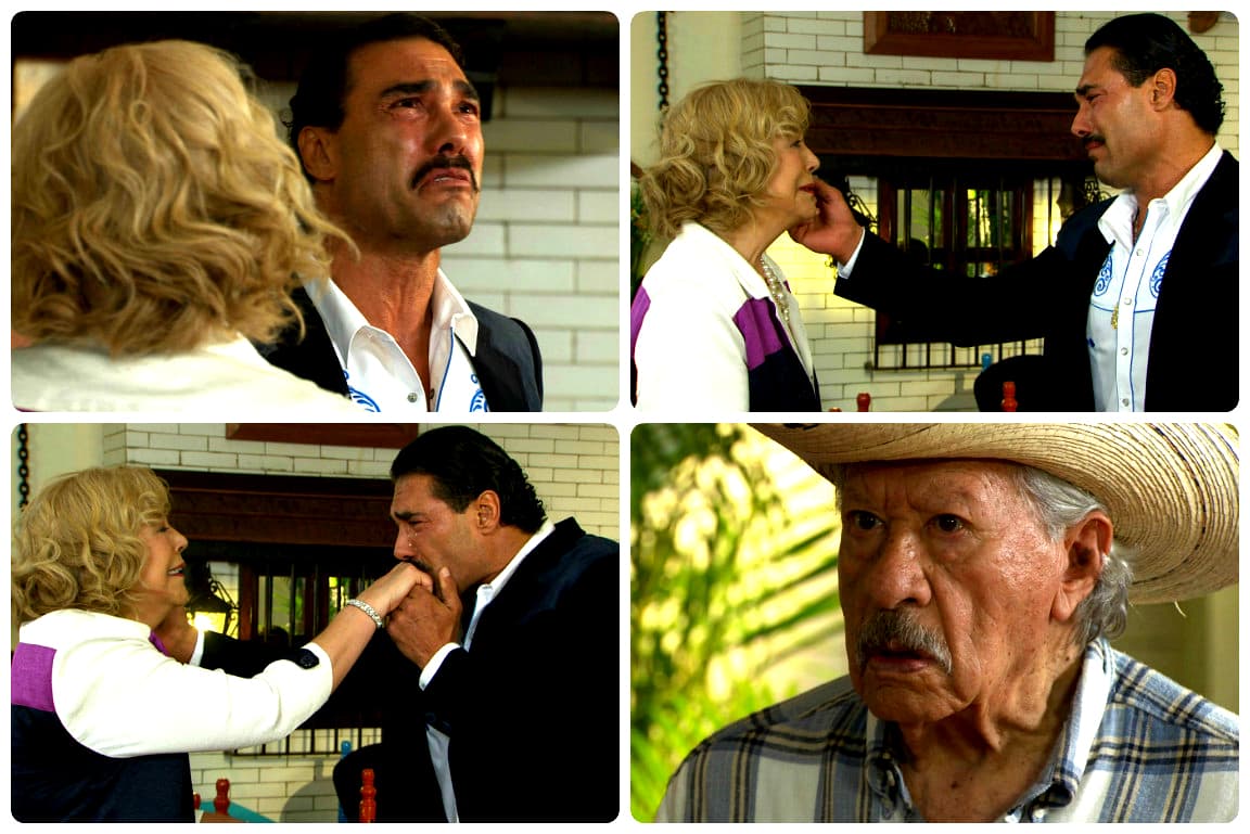 ¡La madre de Facundo está viva! Tiene mucho que explicarle a Don Porfirio y a Facundo...