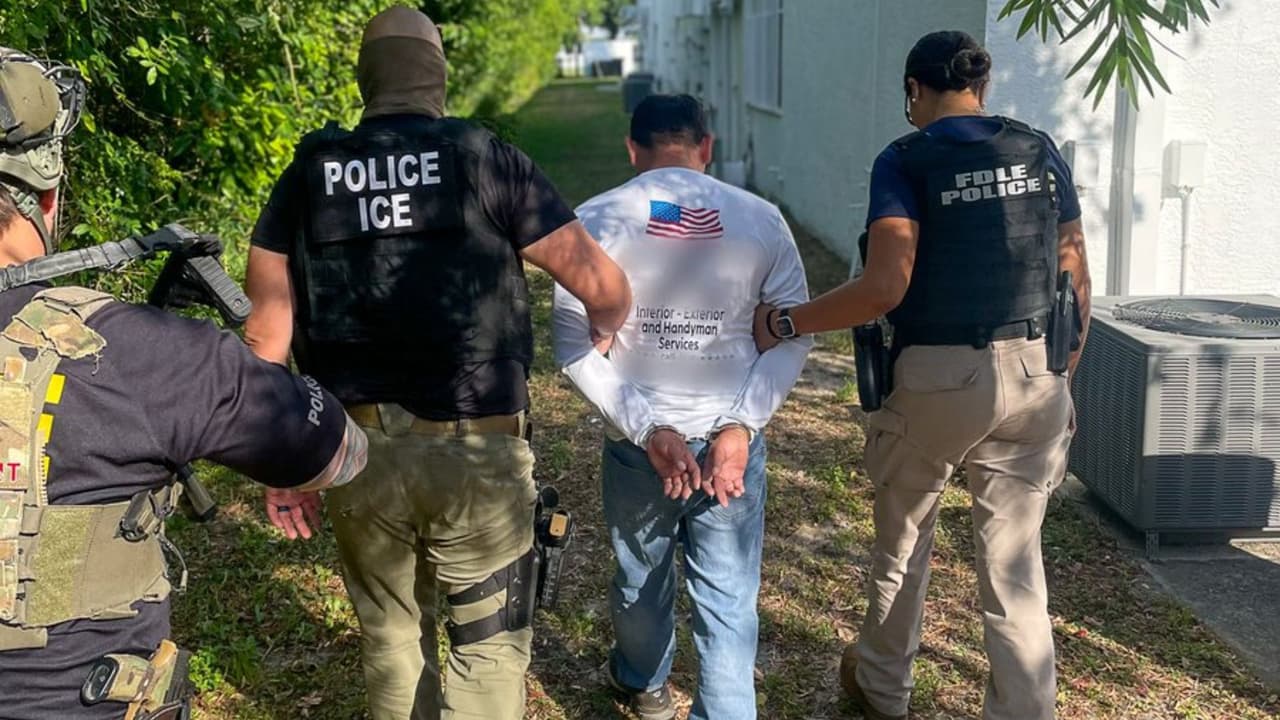 Redadas masivas de ICE en Florida: operativo migratorio detuvo a 800 personas en 4 días