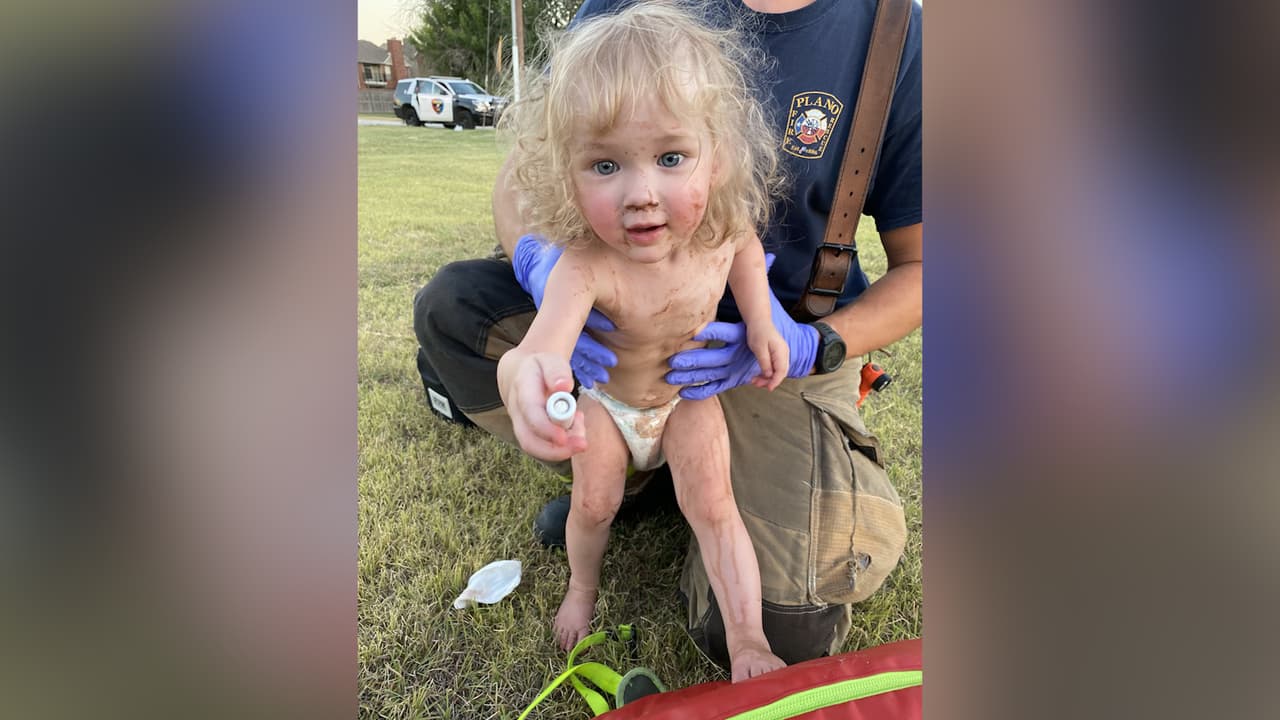 Encuentran a niña de alrededor de 1 año deambulando en Plano en medio del calor