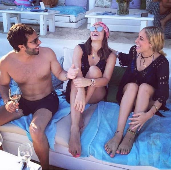 Ha pasado divertidos momentos en compañia de sus amigos.