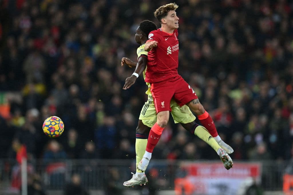 Sadio Mané, Dogo Jota, Mohamed Salah y Takumi Minamino fueron los responsables del descalabro 4-0 sobre el Arsenal.
