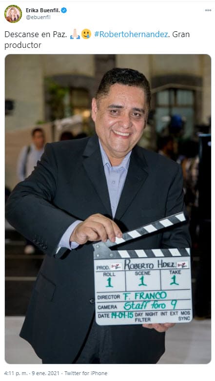 Erika Buenfil estelarizó en 1999 uno de los exitosos proyectos del productor, la telenovela 'Tres mujeres'.