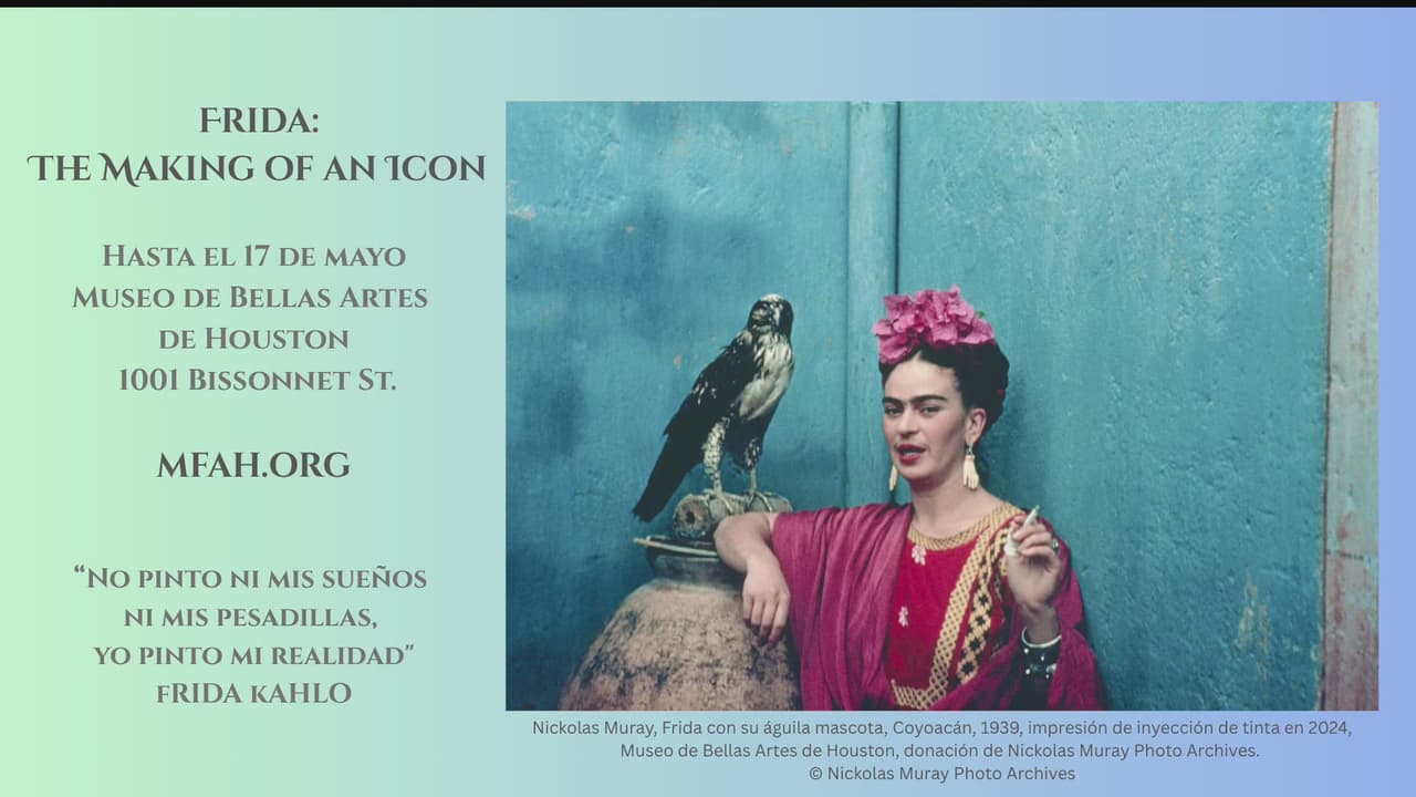 La exposición de arte sobre Frida Kahlo