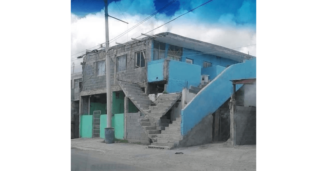 Casa con escaleras mal construidas