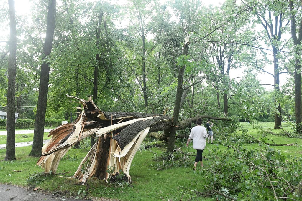 Un tornado causa la muerte de un niño en Michigan y otro deja cinco heridos en Maryland