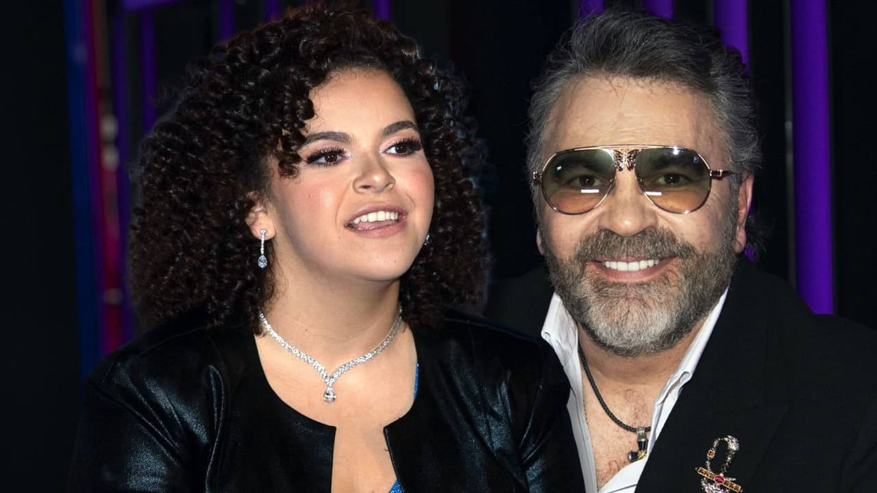 Lucero Mijares aclara si le molestan los zapatos de tacón que usa su papá Manuel Mijares