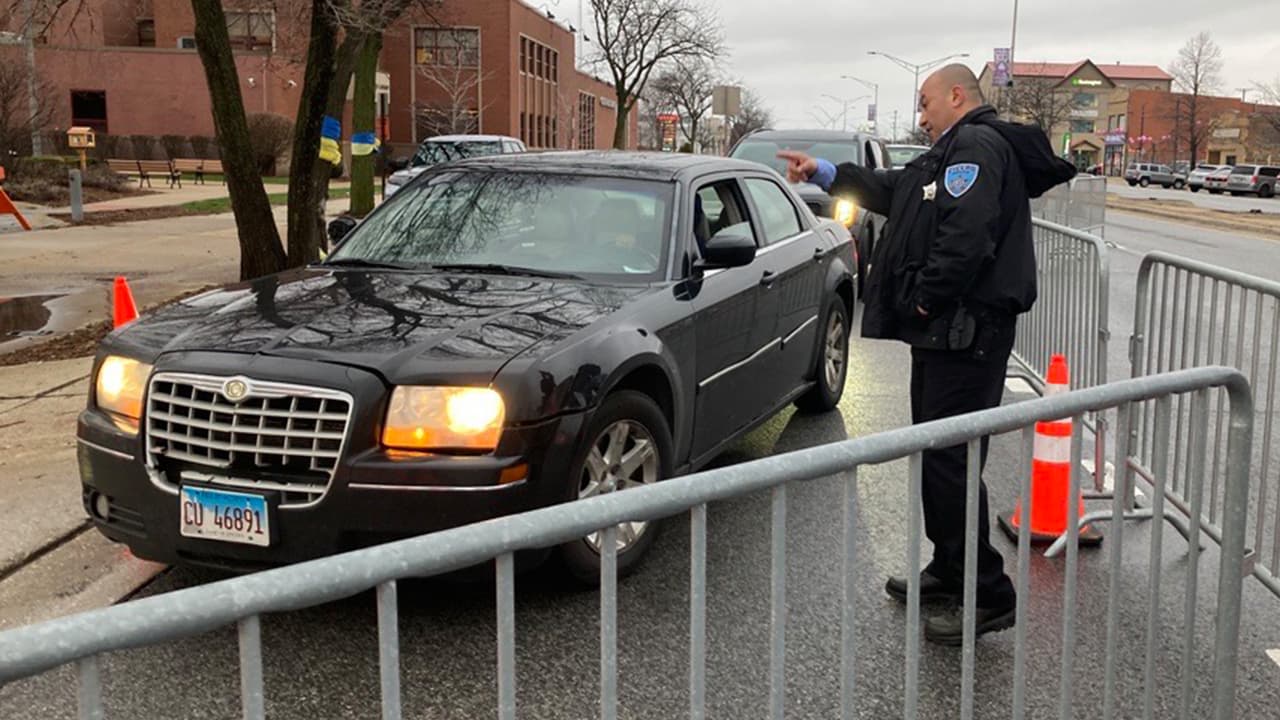 Un dispositivo de seguridad fue dispuesto por la Policía, para evitar complicaciones con el reparto del combustible.