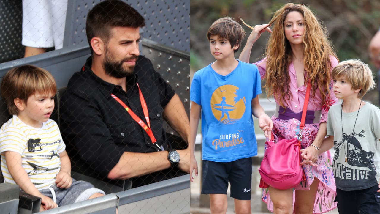 Lucha entre Piqué y Shakira por sus hijos se recrudece tras fotos del futbolista con su supuesta novia