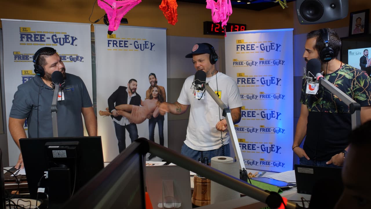 Residente se la pasó a todo dar con El Tambochi y El Compa Ivan.