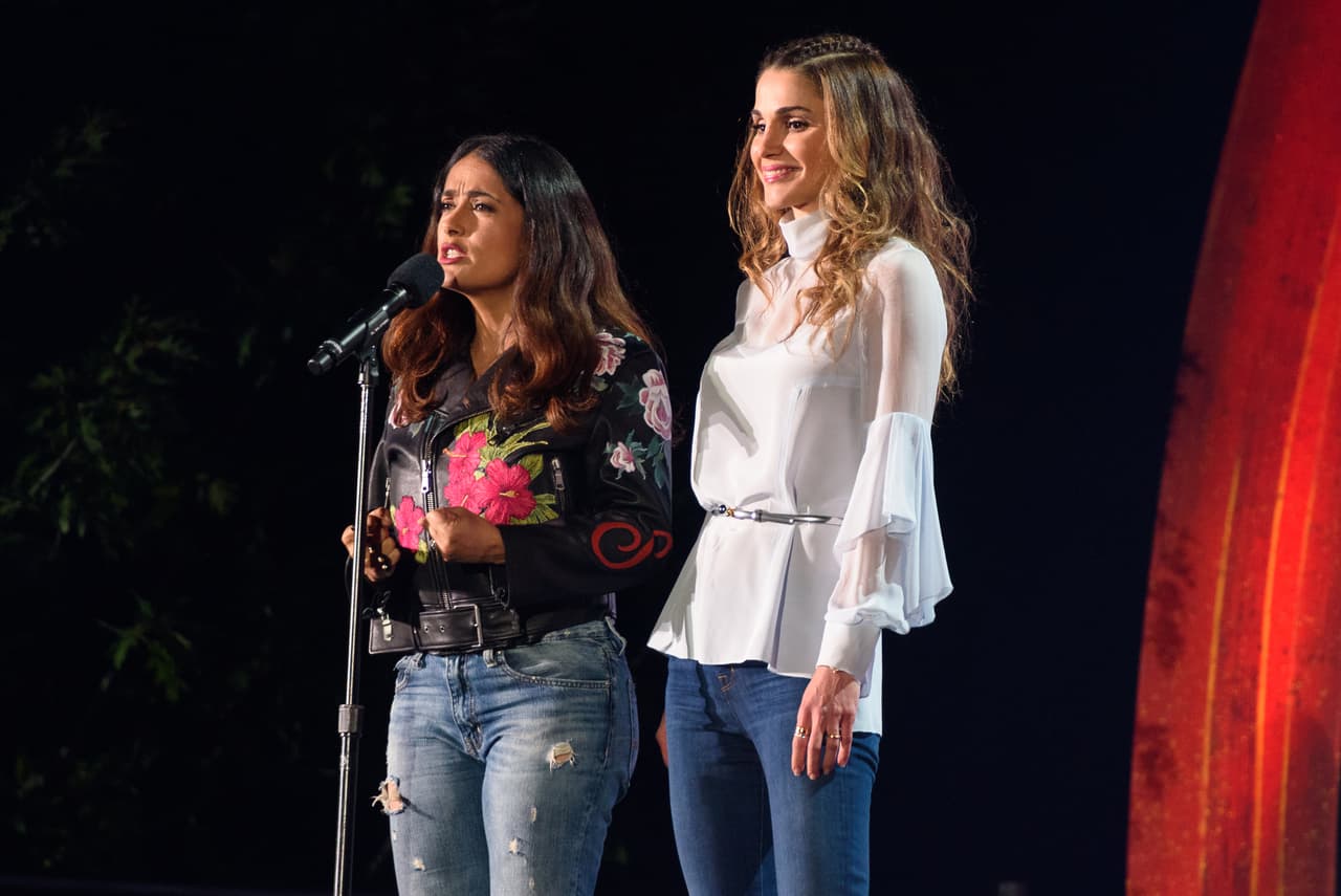 Salma Hayek fue una de las presentadoras.