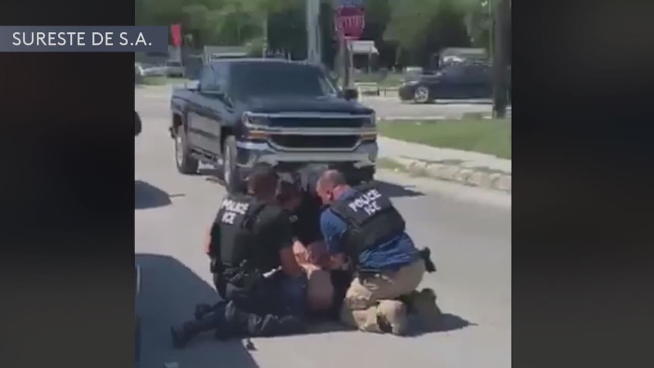 Video muestra la presencia de agentes de ICE en las calles de San Antonio