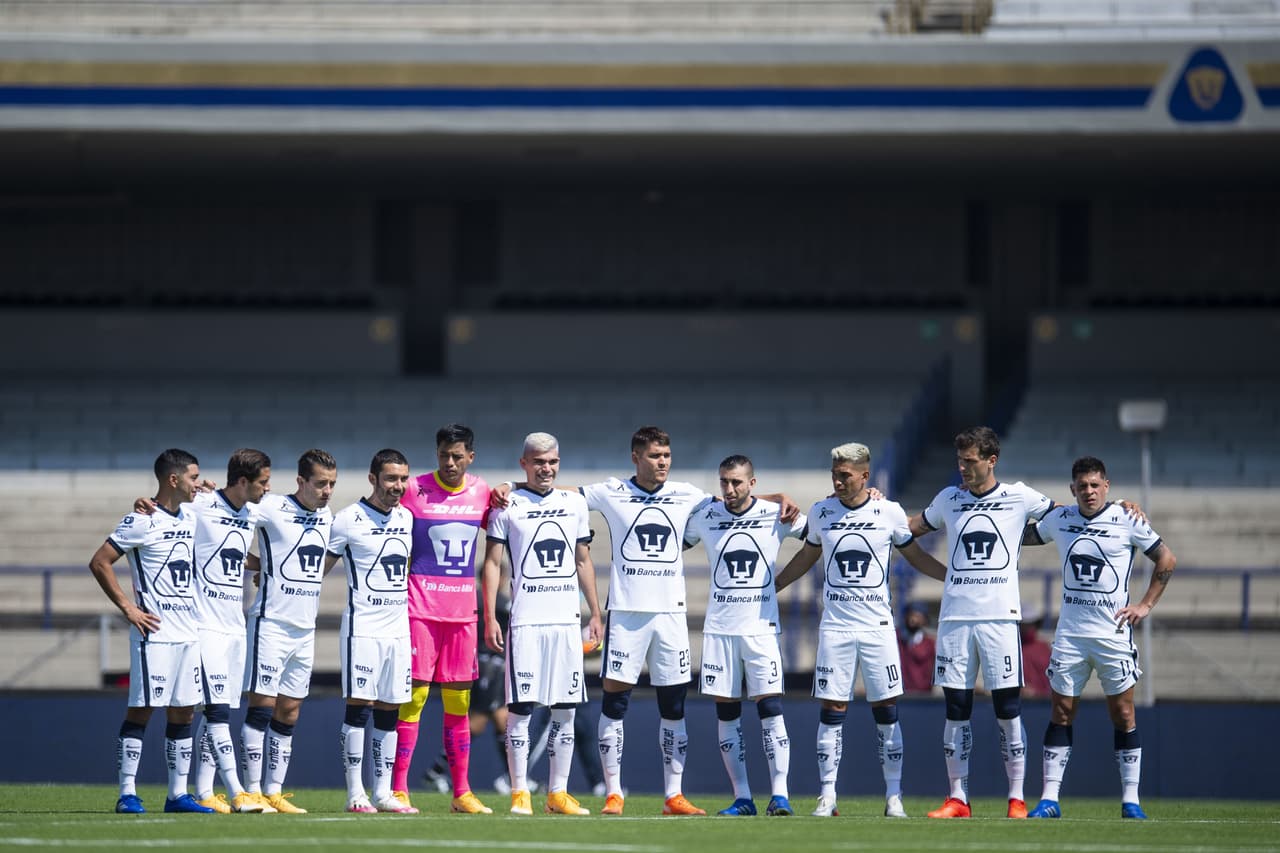 Inicia el partido entre Toluca y Pumas en Ciudad Universitaria.