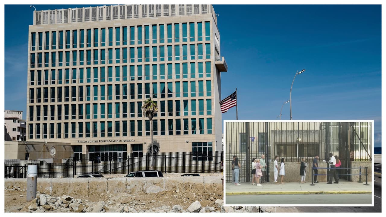 Estados Unidos reanuda los servicios consulares en su embajada en Cuba