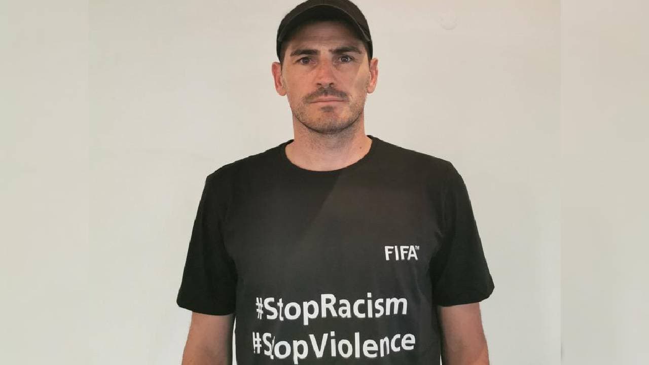 Casillas y más leyendas se manifestaron en redes sociales con las etiquetas #StopRacism y #StopViolence en respuesta a los acontecimientos de los últimos días.