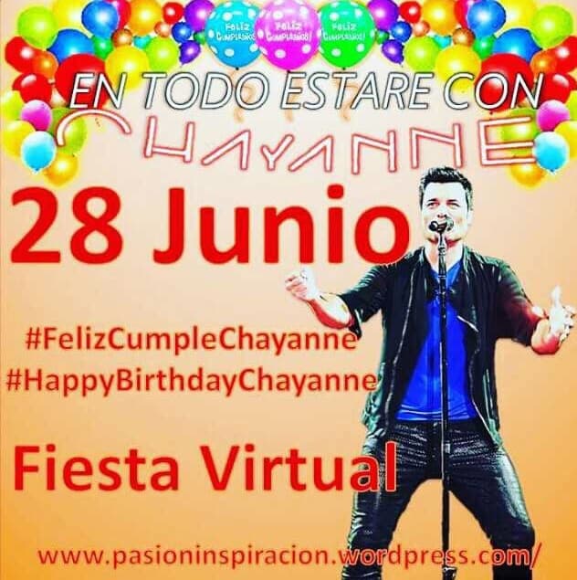 Con varios hashtags, fotografías y emotivas frases se celebra a Chayanne por todo el mundo: #FelizCumpleañosChayanne, #HappyBirthdayChayanne, #FiestaVirtual y dando menciones a @CHAYANNEMUSIC la party se ha armado en grande.