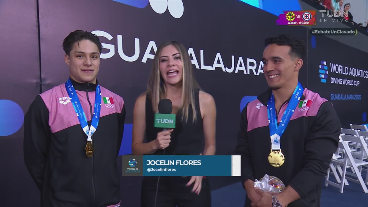 La peculiar broma de Juan Celaya al verse en lo más alto del podio