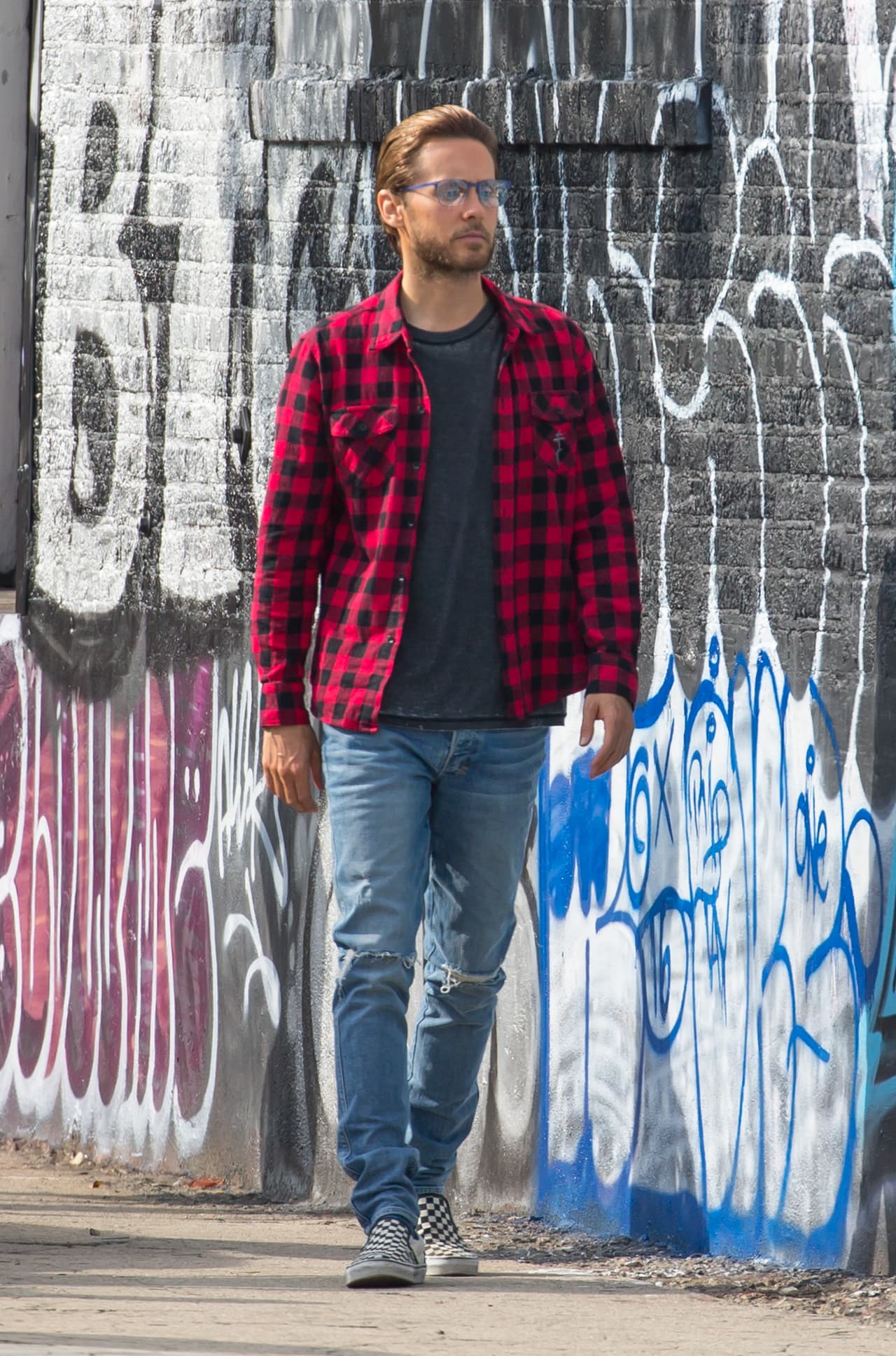 Jared Leto con nuevo look. ¡Parece Scott Disick!