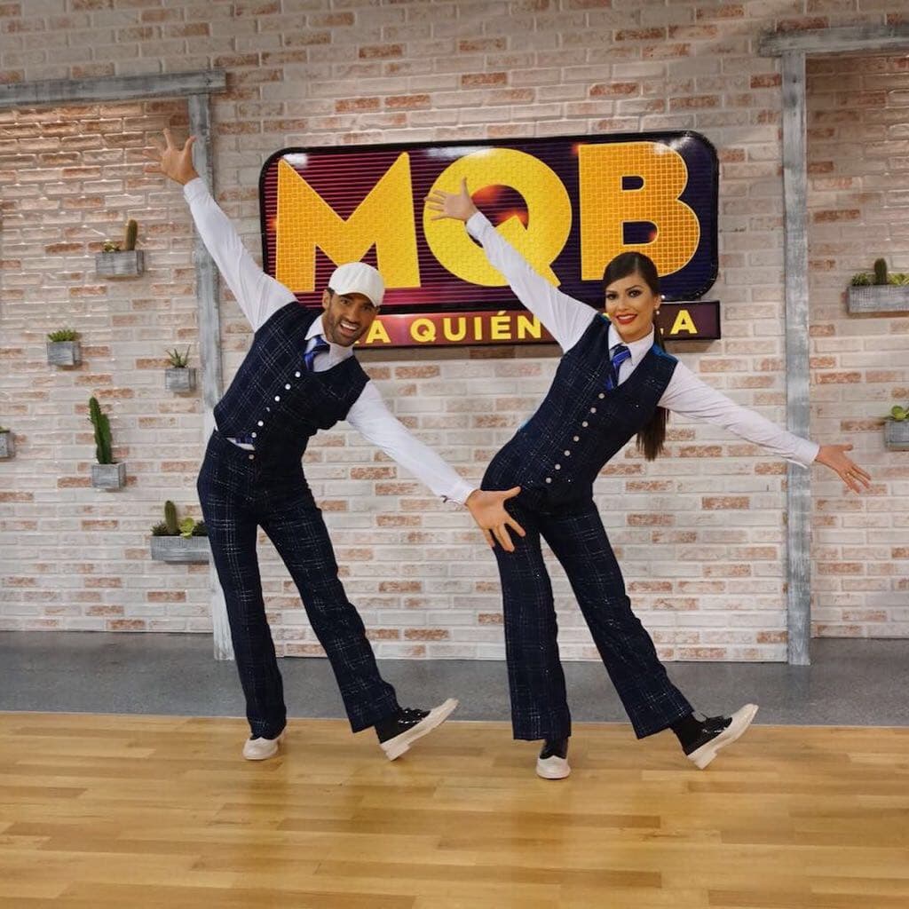 Ana confesó estar un poquito adolorida por los movimientos tan rápidos que implicaba la coreografía.