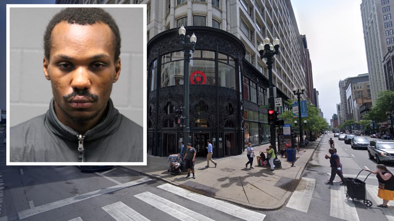 Un hombre enfrenta cargos por apuñalar a un empleado de una tienda Target en el Loop 
