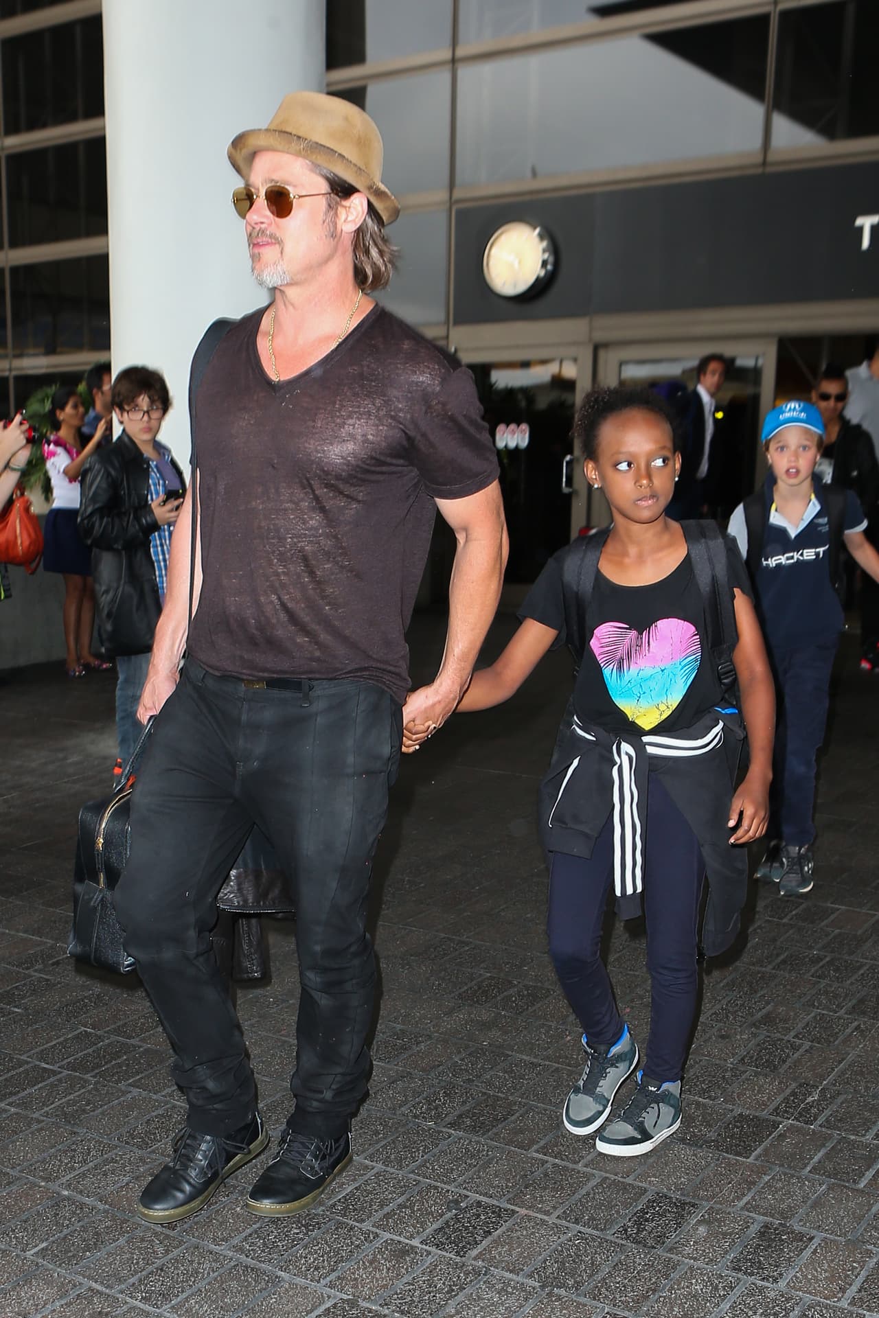 El esposo de Jolie opta la mayoría del tiempo por la comida saludable y balanceada para mantenerse en forma.