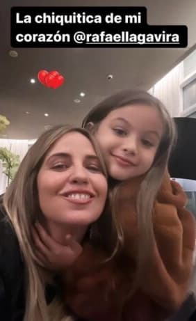 Raquel Bigorra y su hija Rafaella.