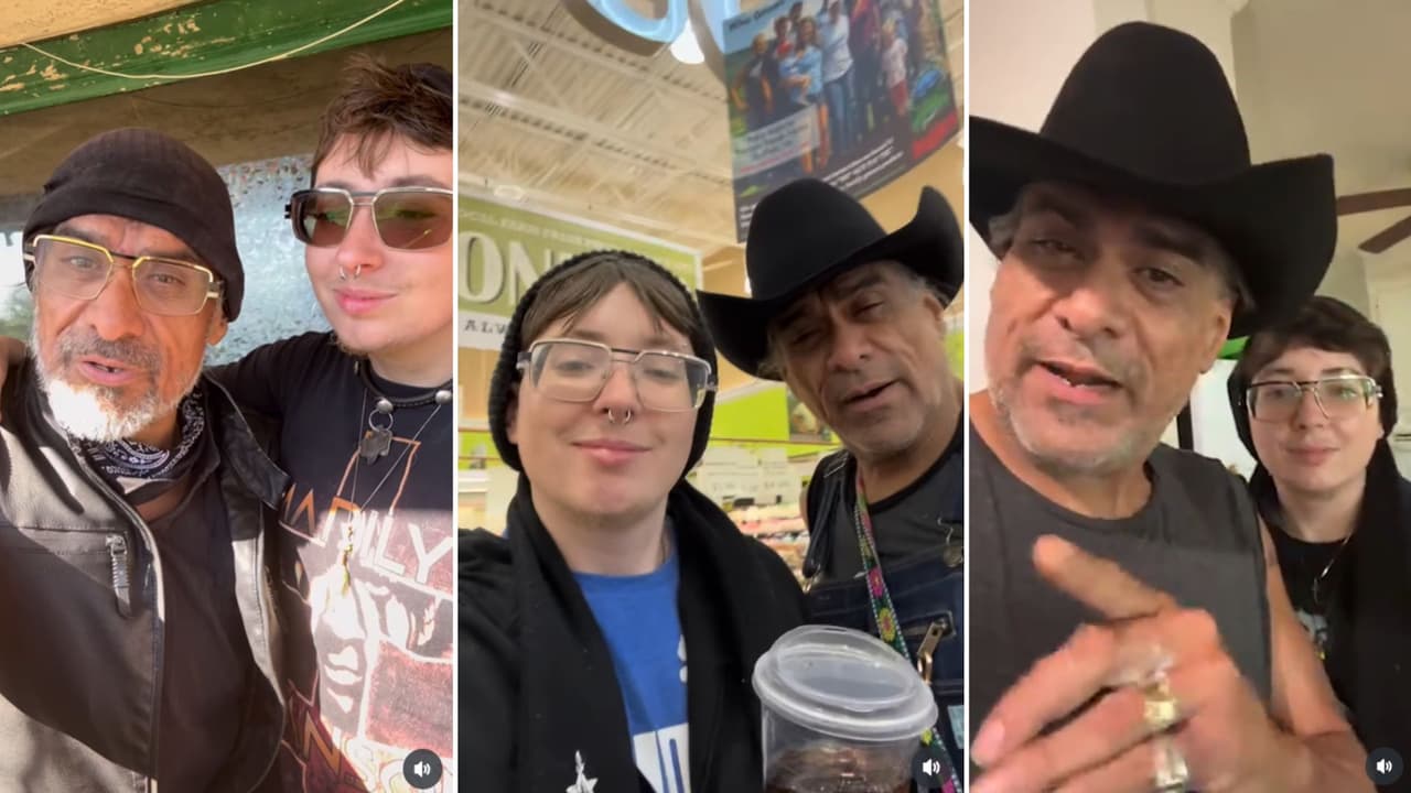 Jonathan Joss mostraba su día a día con Tristan Kern de Gonzales en redes sociales.