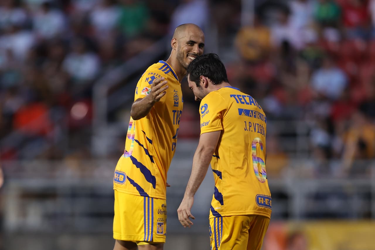 Con goles de Harold Preciado (doblete) y Correa, Santos derrotó a Tigres, que solo descontó gracias a Juan Pablo Vigón, en el partido amistoso de pretemporada.