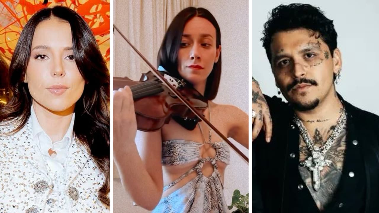Majo Aguilar reacciona a la polémica de Nodal y la violinista: esto dijo