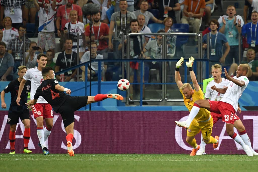 Croacia tuvo algunos destellos a través de Ivan Perisic y con Ivan Rakitic, pero no fueron contundentes.