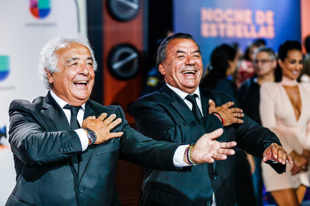 Los del Rio llegaron con su 'Macarena' desde que pisaron la alfombra.