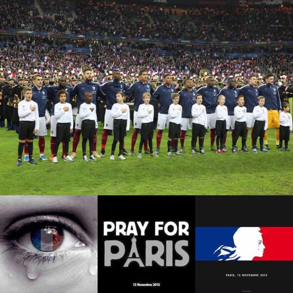 El  mundo del deporte se solidariza con las víctimas de París