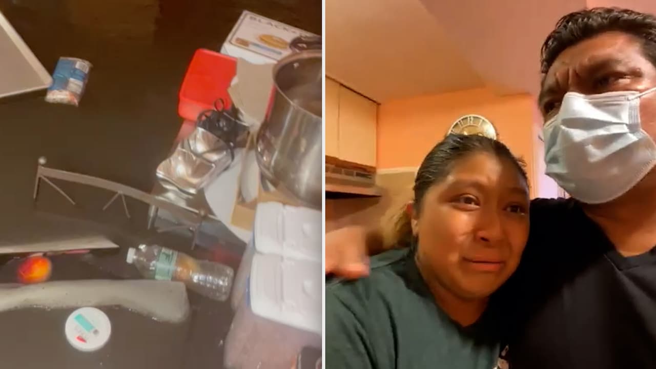 "Pude haber sido un muerto más": hispana cuenta cómo sobrevivió tras quedar atrapada con el agua hasta el cuello 