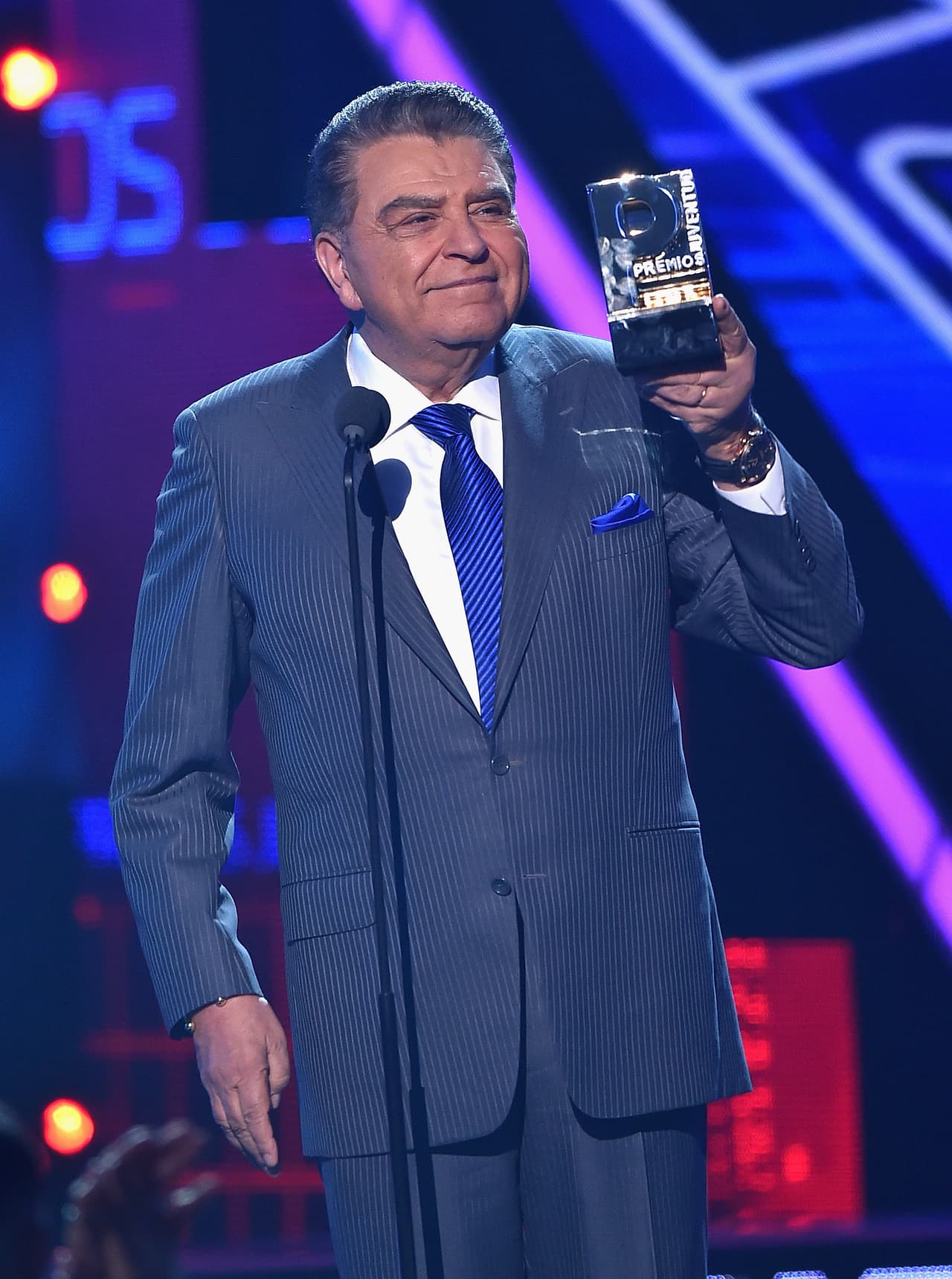 El premio que le otorgaron en 2015 fue Ídolo de Generaciones.