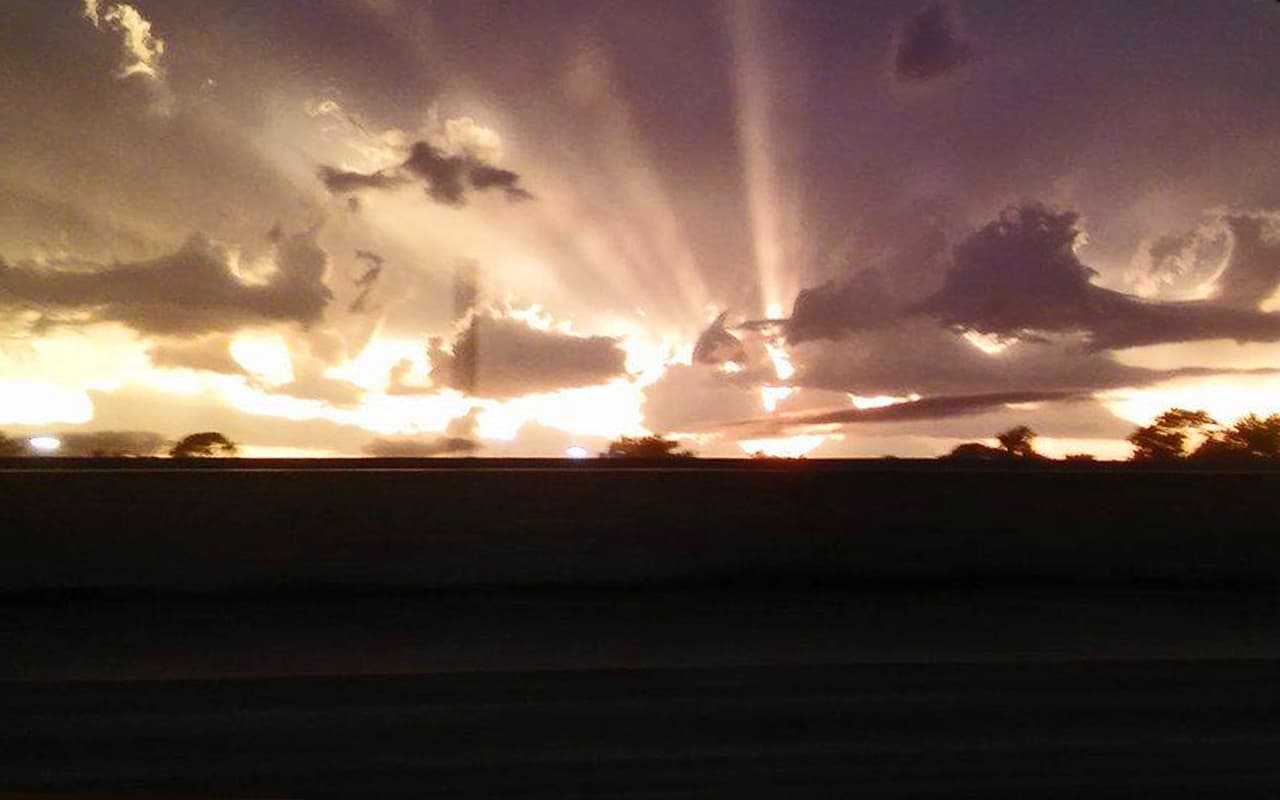 Retrato de una tormenta eléctrica: imágenes captadas por residentes de Houston. Cortesía Esly Pérez.