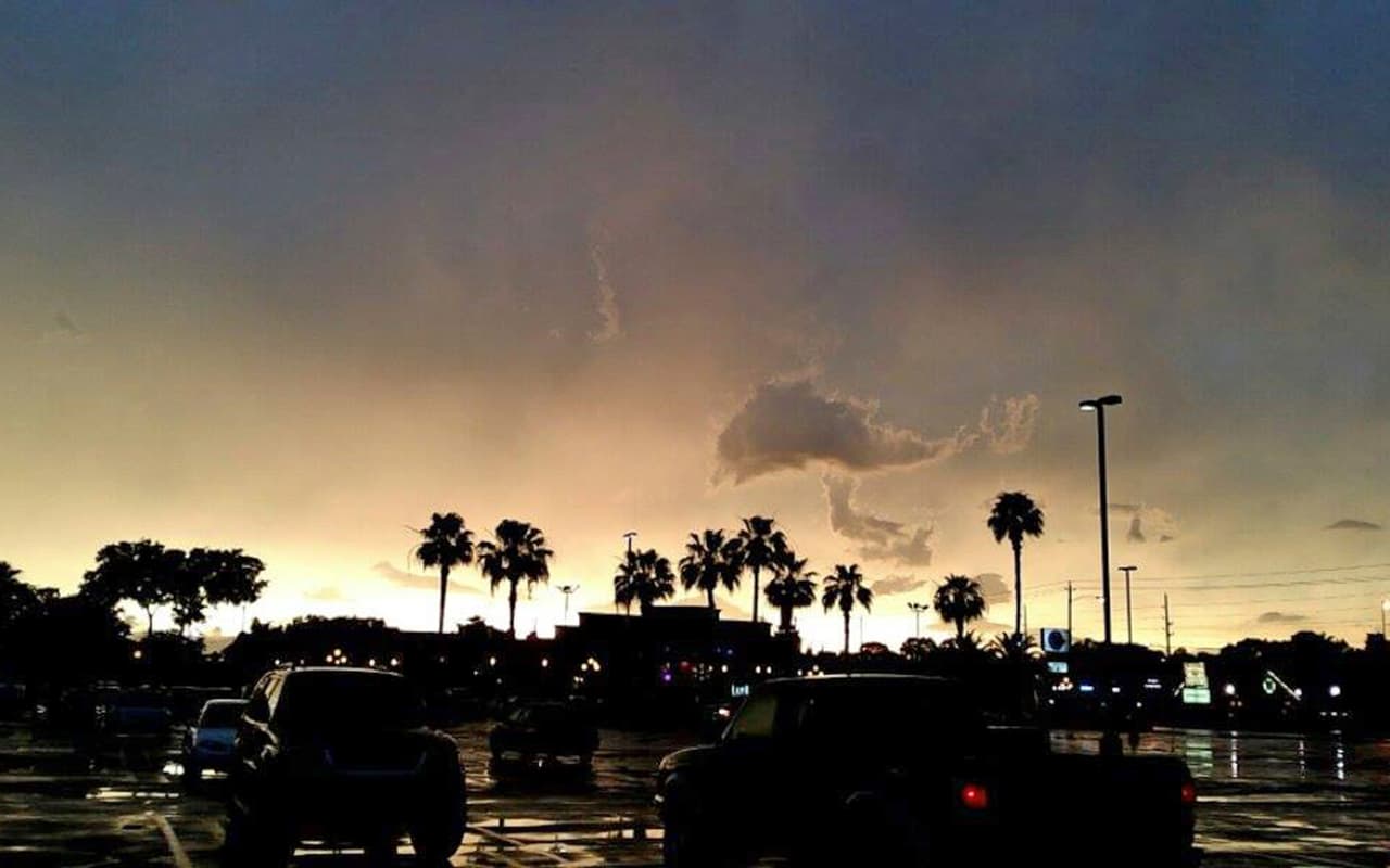Retrato de una tormenta eléctrica: imágenes captadas por residentes de Houston. Cortesía Sofía Samayoa.