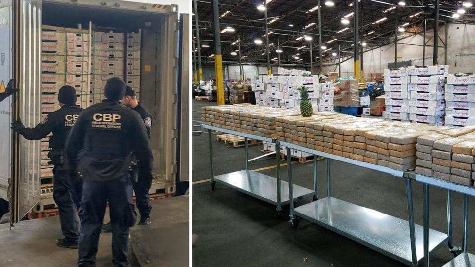 Incautan más de 19 millones de dólares en cocaína en puerto de Georgia