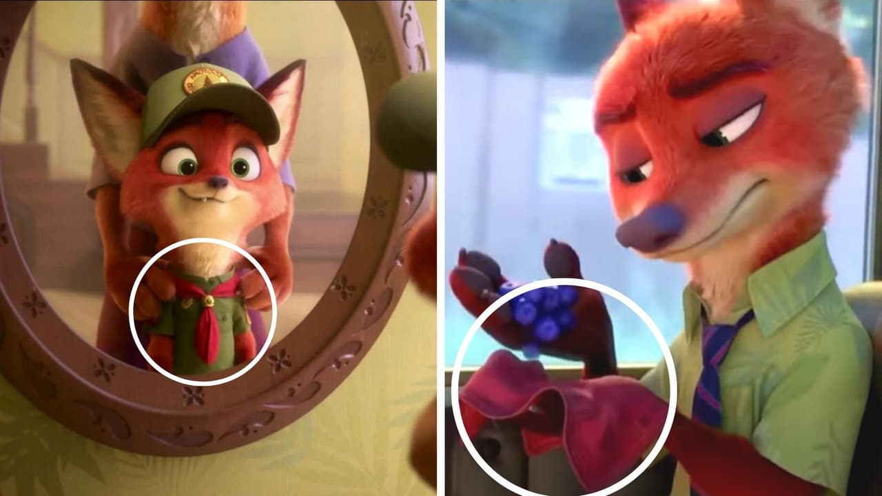 En 'Zootopia' conocemos la triste historia de Nick sobre su fallida entrada al grupo de scouts, debido a que los demás animales lo discriminaron por ser depredador. La mascada que usó en su uniforme resultó ser muy especial para él, tanto así que la conservó después de varios años y aquí está la prueba.